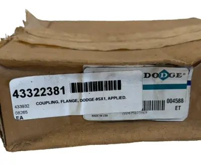 NEW DODGE 004588 COUPLING FLANGE 9SX1