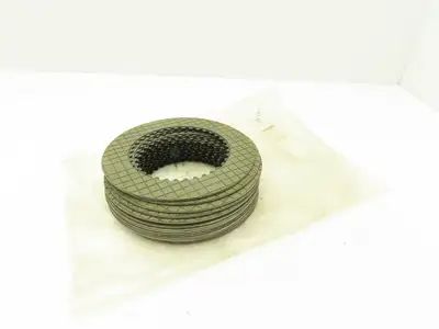 NA 12100-11-004 Friction Disc Clutch Plates 7"ODx4-3/8"ID 36T Drive Lot of 17