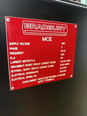 BRADBURY 21-18 CNC Metal Folder | Norcal Machinery (5)