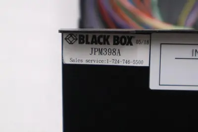 Black Box JPM398A JPM39 Series DIN Rail Mini Fiber Enclosure STOCK K-1117-A