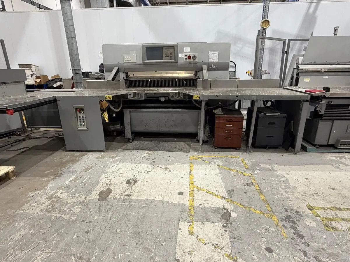 USED 2007 POLAR 137AT-XT PAPER CUTTER