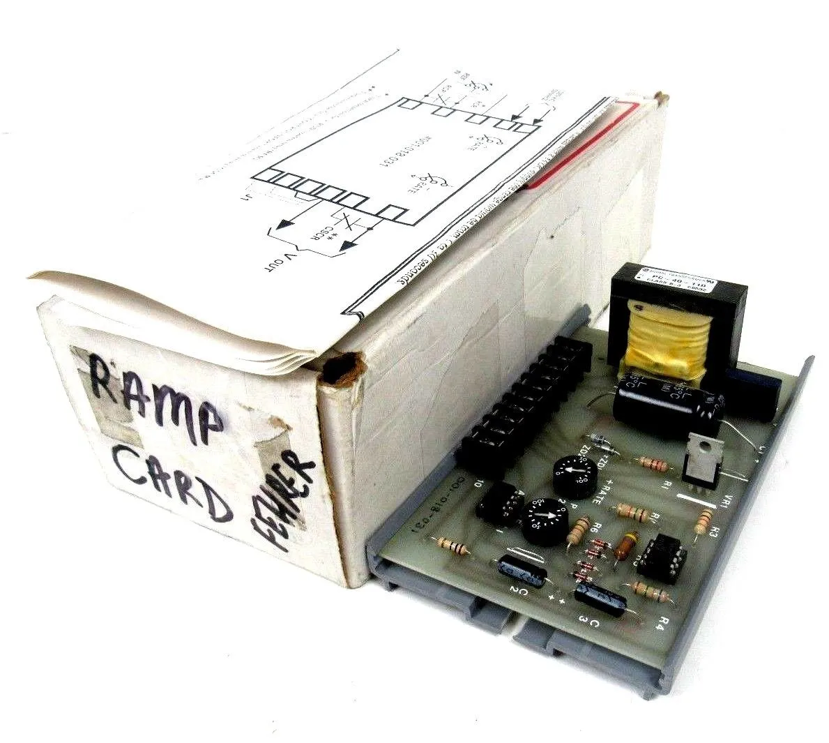 NEW RTE 001-018-031 LINEAR ACCELERATION- DECELERATION BOARD 001018031