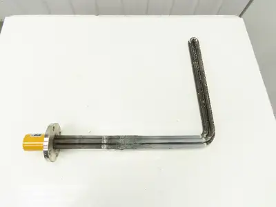 Shinnichi Dennetsu FUS Immersion Tank Heater Element L-Tube 10Kw 200V 3PH 23"