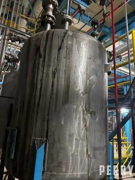ALLOY FABRICATORS _UNKNOWN_ Tank S/S - 0 to 999 Gal. (H=height, L=length) | Perry Equipment