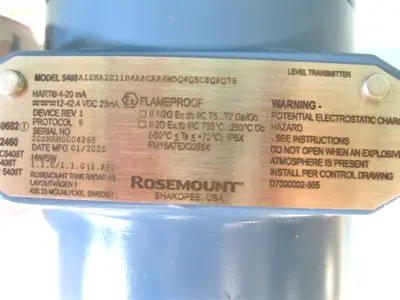 NEW Rosemount 5408 A1SHA2E11R4AACAA4M5Q4Q5C8Q8Q76