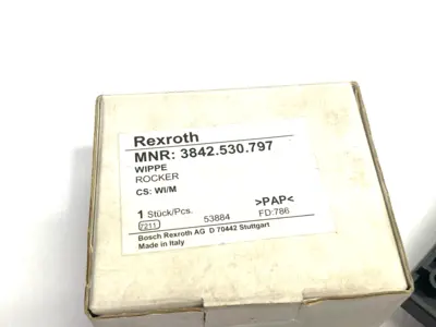 New | in-Stock Bosch Rexroth Rocker Module WI/M Robot Parts Michigan US | Maverick Industrial Sales #1437068
