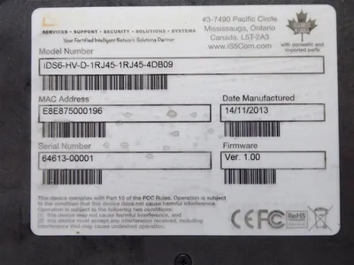 iS5 Ethernet Serial Device Server iDS6-HV-D-1RJ45-1RJ45-4DB09 Used