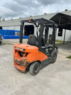 DOOSAN D25S-7 Forklift Trucks | Mid South Machinery (7)