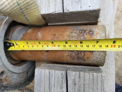 36"x96" Conveyor Drum Pulley