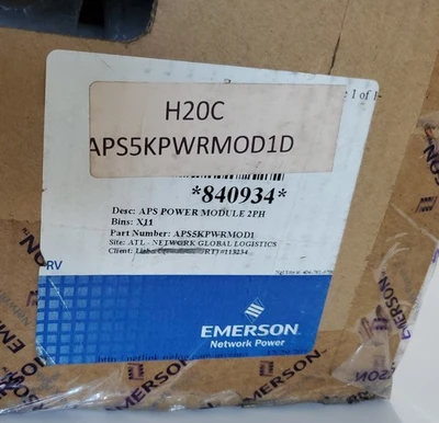Used Emerson APS5KPWRMOD1 Uninterruptible Power Supplies Indiana US | J&J Industrial Supply #509776