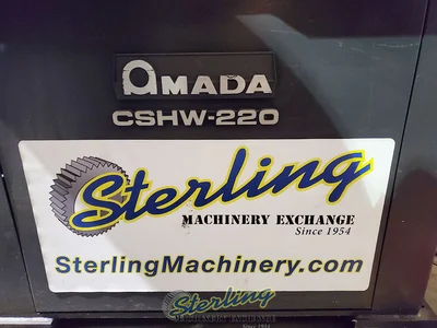 Used AMADA CSHW-220 Notching Machines California US | Sterling Machinery Exchange #1465624