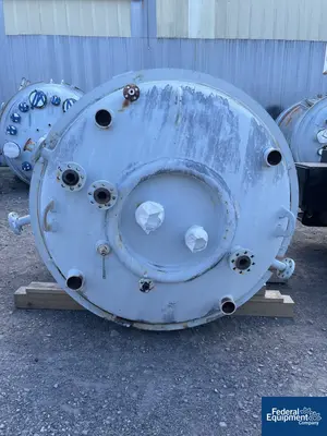 NEW Pfaudler 1,000 Gal Pfaudler Glass-Lined Reactor, 150/150#, Unused