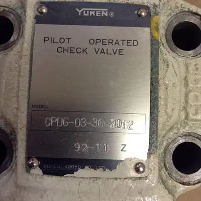 USED YUKEN CPDG-03-30-2012
