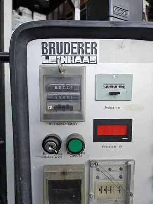USED 1988 BRUDERER DWP R07 25N