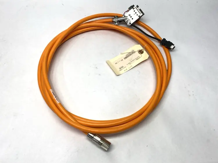 Used BOSCH REXROTH HYBRID SERVO MOTOR CABLE 5M RHB2-011BAB-NN-005,0 Cable & Wire | Maverick Industrial Sales #1101460