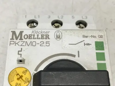 USED MOELLER PKZM0-2.5