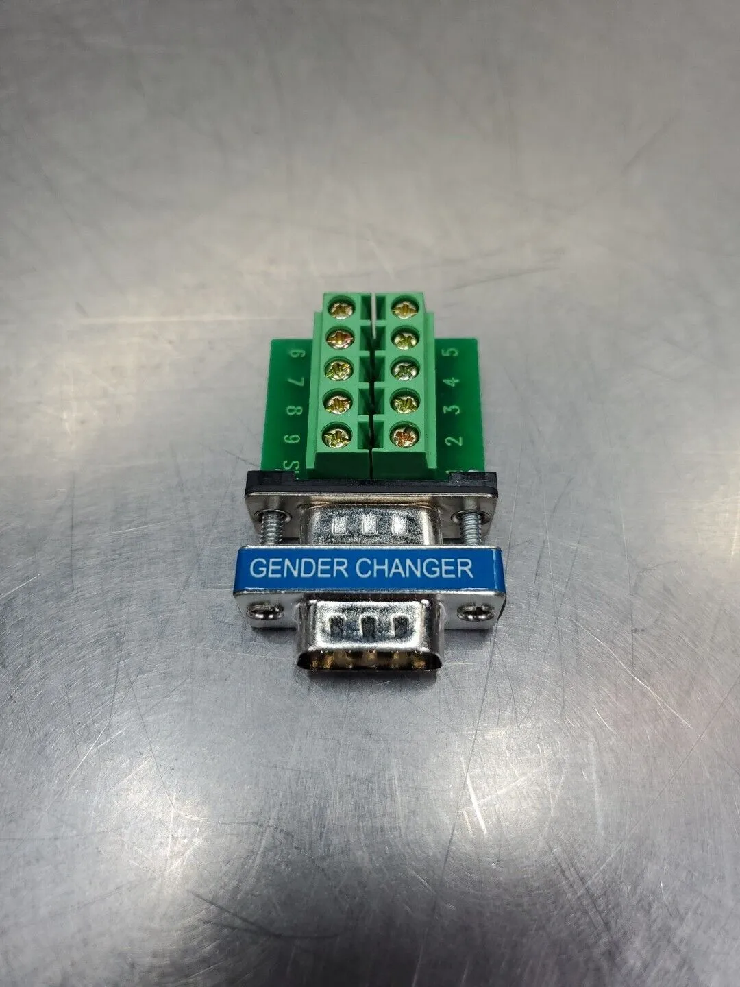 L-COM DB9FT Female/Male Connector Field Termination Unit. 3E-5