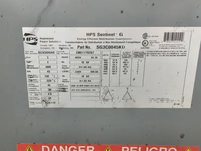USED HPS SG3C0045KD