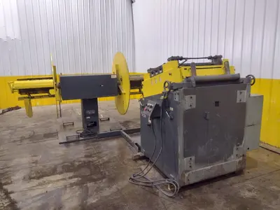 24" X .105" X 8,000 LBS COE CPR-DE DOUBLE END UNCOILER & COE CPPS-PO STRAIGHTENER: YOBRO #24984