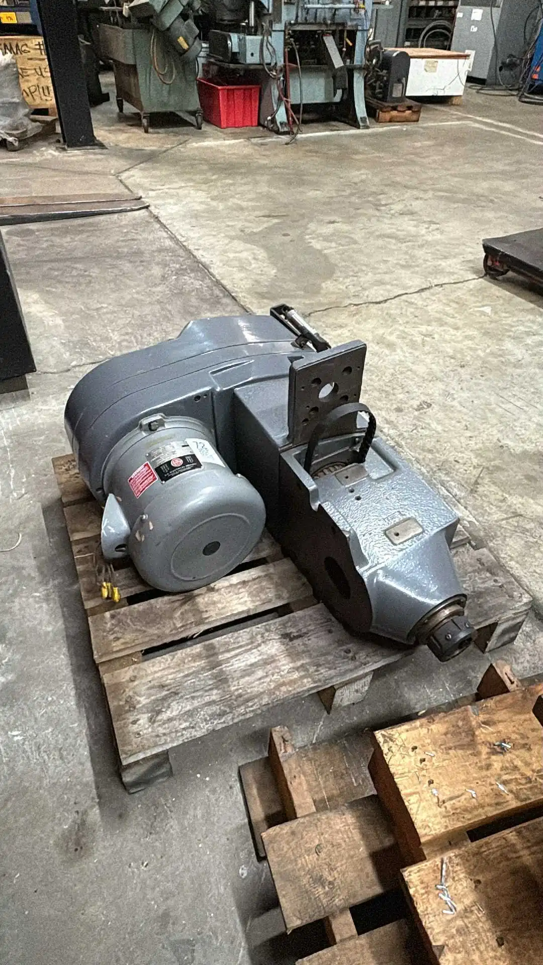 USED BRIDGEPORT Series 1 CNC Spindle Head