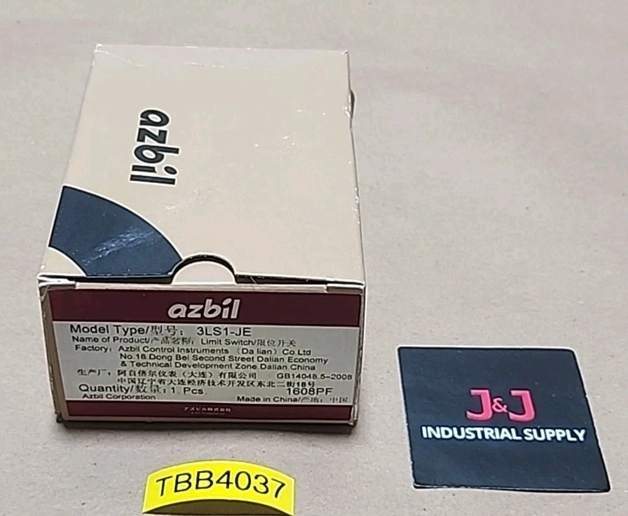 NEW Azbil 3LS1-JE