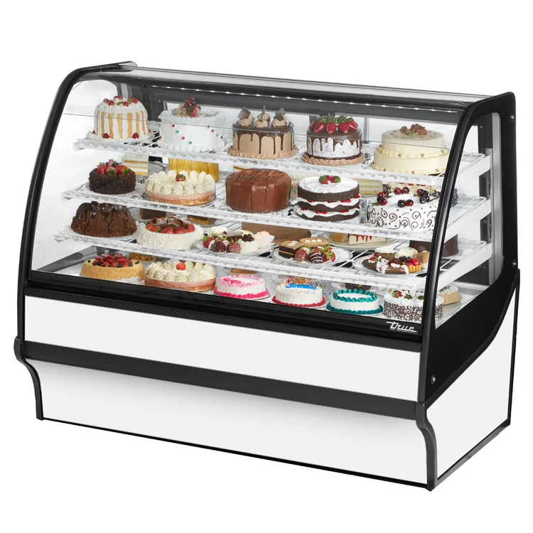 Used True TDM-R-59-GE/GE-W-W Display Refrigerators Illinois US | Falcon Restaurant Supply #1373837