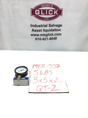 Ametek USG 143072A Pressure Gauge 5000PSI