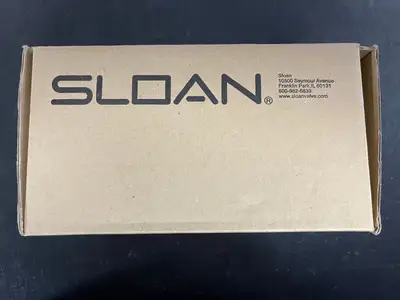 New | in-Stock Sloan New Sloan EBV-500-A Exposed Side Mount Sensor Urinal Flushometer Valve Plumbing Equipment Illinois US | Falcon Restaurant Supply #1376085