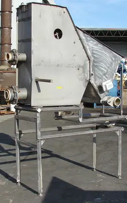 SPC4516  Screener and Sifter hydrasieve, up to 15 gpm Andritz rectangular shaker screener, 316 SS