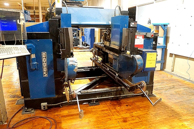 Dodds DE-790CNC Double End CNC Automatic English Drawer Dovetailer With Trimming And Notching