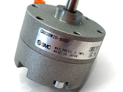 USED SMC ROTARY ACTUATOR DOUBLE-ACTING, DOUBLE SHAFT, 20MM