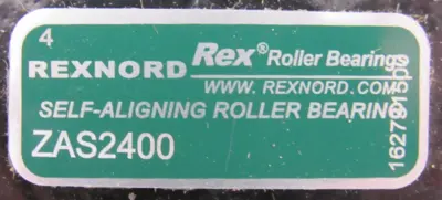 NEW REXNORD ZAS2400 PILLOW BLOCK BEARING 4" BORE