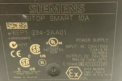 NEW SIEMENS 6EP1334-2AA01 POWER SUPPLY 6EP1334-2AA01