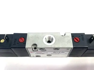 New | in-Stock IMI Norgren Double Solenoid Actuated Valve 5/2-Way 24VDC Solenoid Valves Michigan US | Maverick Industrial Sales #1397006