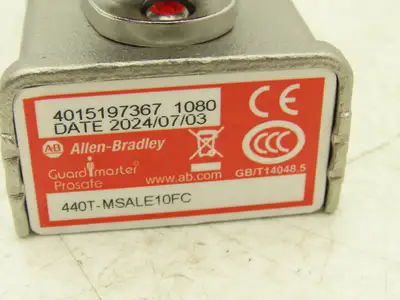 Allen Bradley 440T-MSALE10FC Guardmaster Trapped Key Interlock Switch With Key
