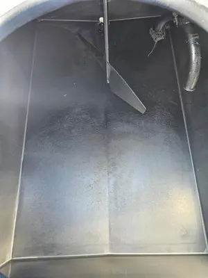 Used 2000 Gallon Jacketed Tank, 3 Compartments With Mixers, Flavor Tank