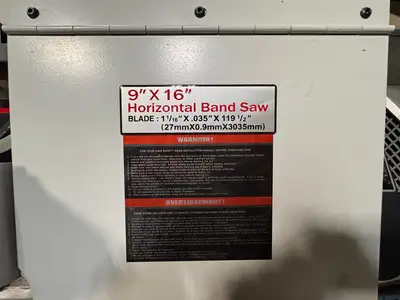 Modern UE-916A Horizontal Band Saw – Semi-Automatic