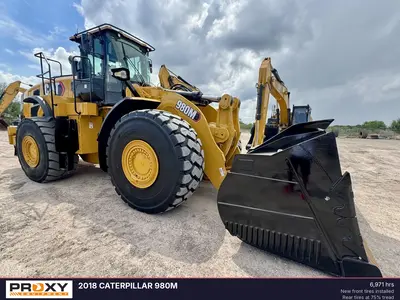 Used 2018 CATERPILLAR 980M Wheel Loaders Texas US | Proxy Equipment #1378249