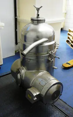 Westfalia MM 9004 warm milk separator, 316SS.