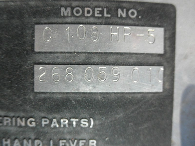 USED TWIN DISC C 108 HP5