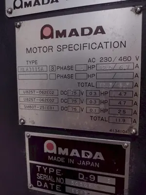 USED AMADA RG-50