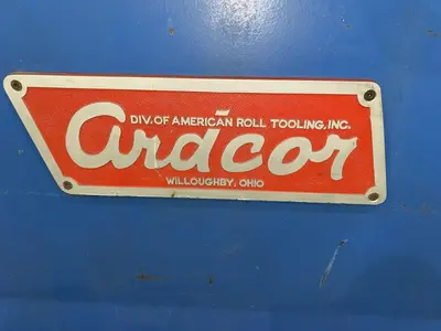 11 STAND X 1.5" ARDCOR MODEL #M10E-R U-JOINT DRIVE ROLLFORMER 12" ROLL SPACE: STOCK #20798