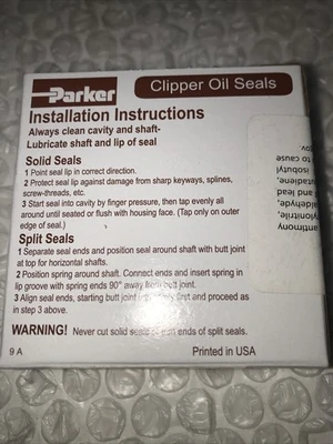 NEW Parker 4QTR18