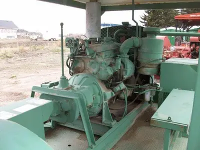 USED NATIONAL JWS-125, 3.5X5 TRIPLEX MUD PUMP PACKAGE