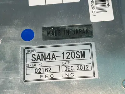 Used 2012 FEC INC SAN4A120SM Servo Drives Ohio US | HGR 24 #1301659
