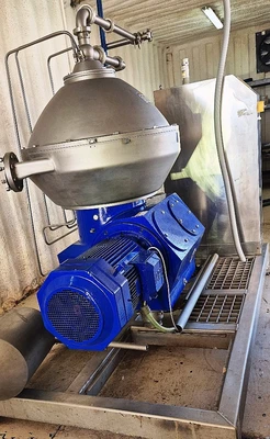 Alfa-Laval CLARA 200 hermetic clarifier module, 316SS.