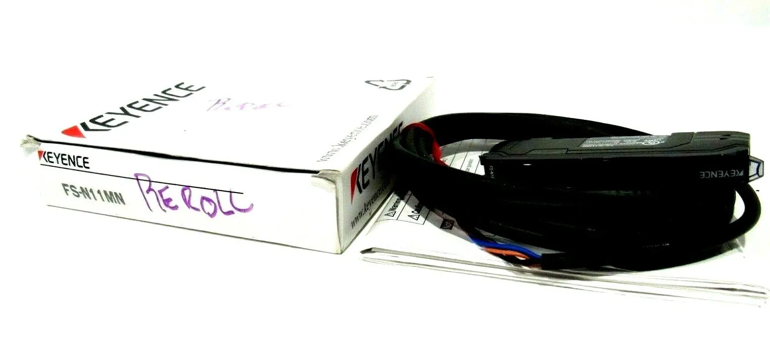 NEW KEYENCE FS-N11MN FIBER OPTIC SENSOR FSN11MN