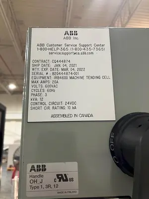 2020 ABB 4600-60/2.05 Robots | Star Equipment Co., Inc. (6)