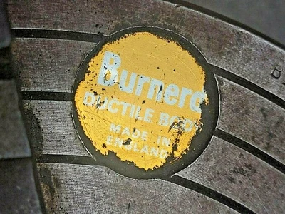 10" Diameter 4 Jaw Lathe Chuck Burnerd 1562-52601 Through Hole 2-1/8