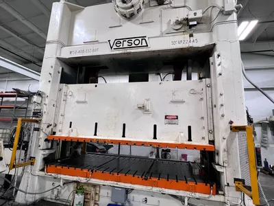 1968 VERSON S2-400-132-60T Straight Side Double Crank Press | Universal Press & Machinery (UPM) (11)